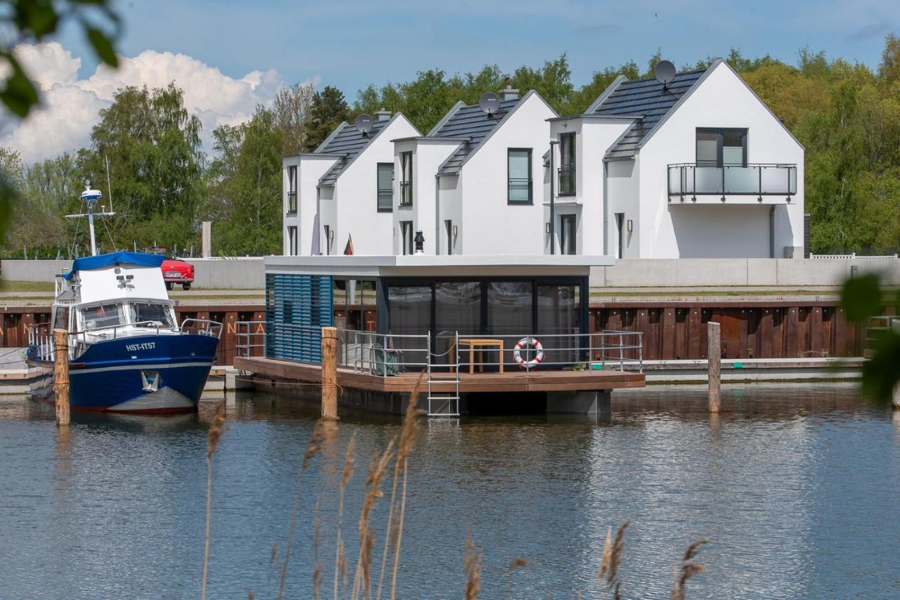 佩讷明德Hausboote Mitten Im Naturschutzgebiet Auf Usedom别墅 外观 照片